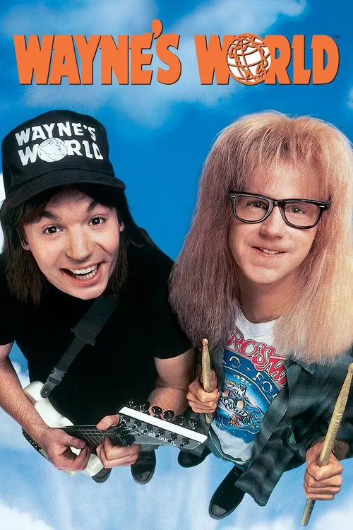The adventures of two amiably aimless metal-head friends, Wayne and Garth. From Wayne's basement, the pair broadcast a talk-show called "Wayne's World" on local public access television. The show comes to the attention of a sleazy network executive who wants to produce a big-budget version of "Wayne's World"-and he also wants Wayne's girlfriend, a rock singer named Cassandra. Wayne and Garth have to battle the executive not only to save their show, but also Cassandra.